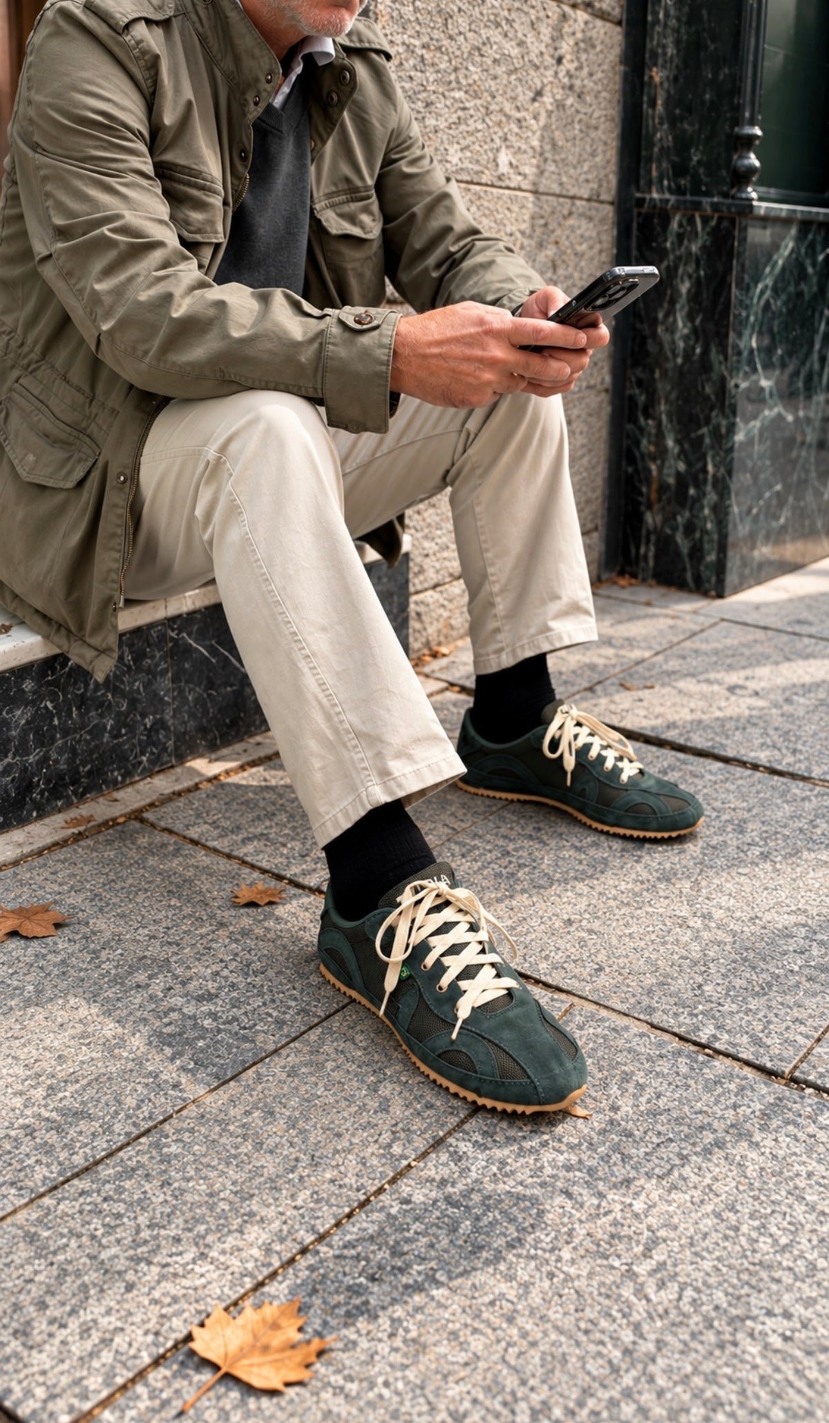 Zapatilla Orbis Monocolor Olive